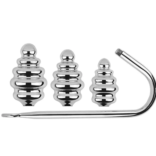 Hook Ribbed Anal GreatBenefit 8826 Set Screw-in 0224